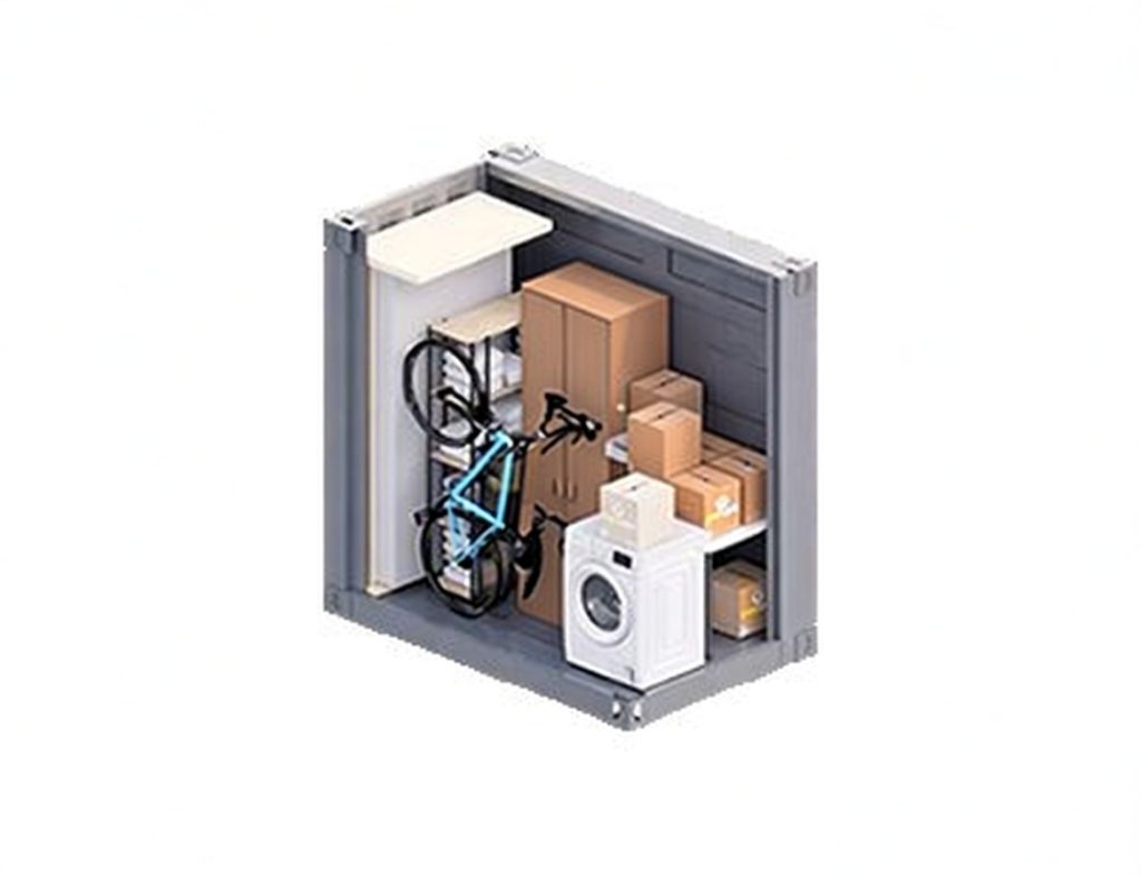 Small cointainer opslagpunt tiel