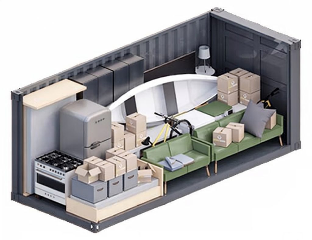 XL opslag container opslagpunt tiel